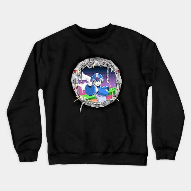 Bustershot Crewneck Sweatshirt by CoinboxTees